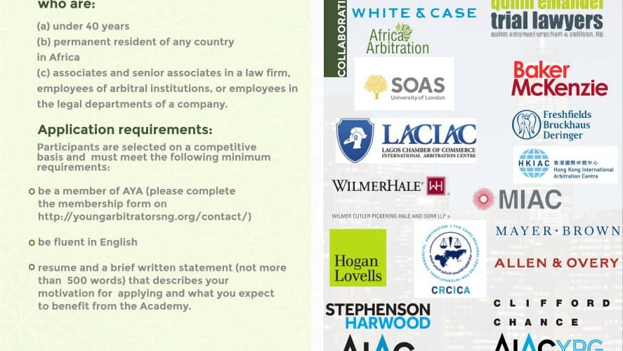 Academy application Flyer